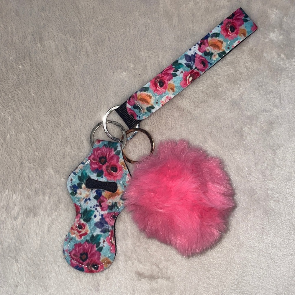 Pink & Blue Keychain